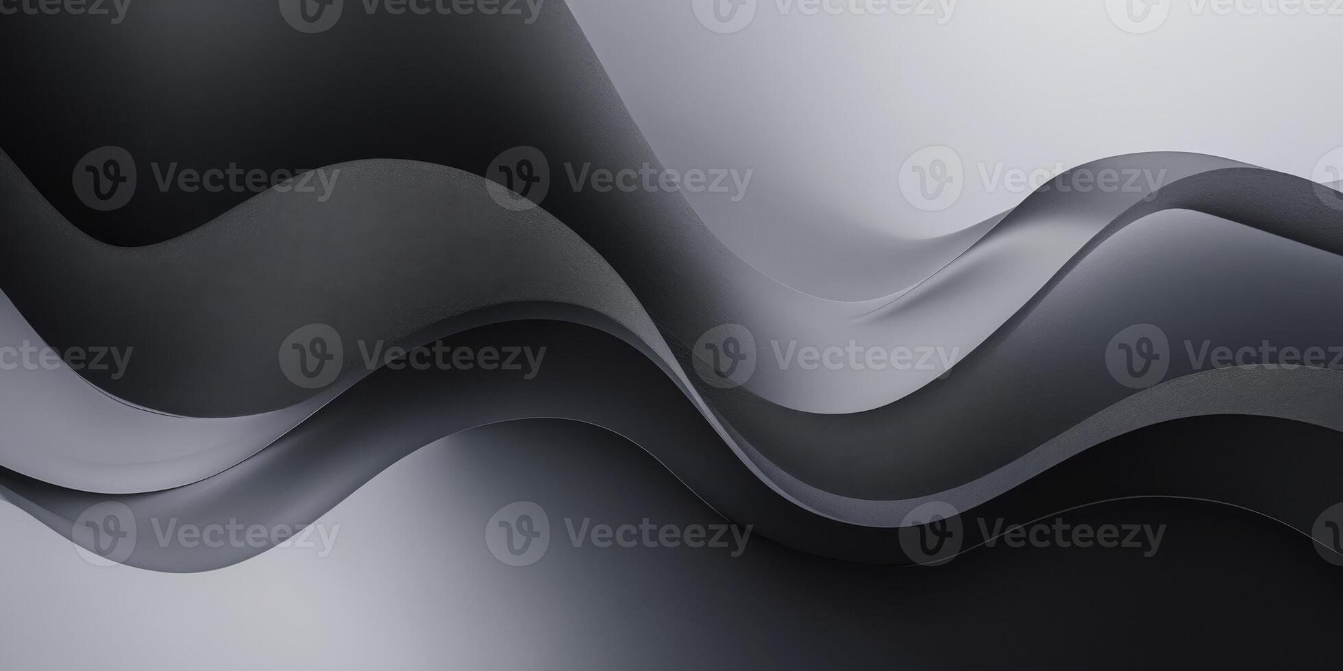 Abstract Black Gradient Background with Smooth Transition of Shades photo