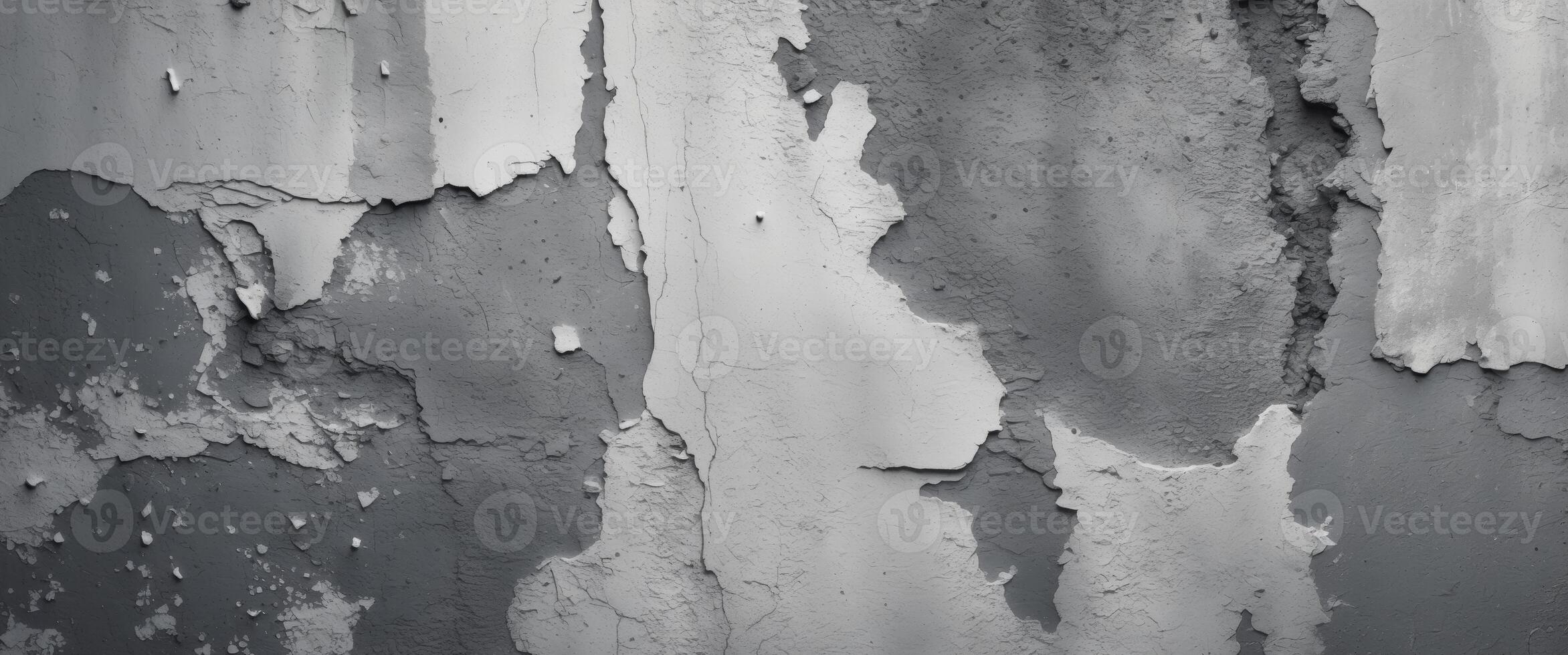 Chic abstract grunge texture in white and grey stucco for creative design ventures photo