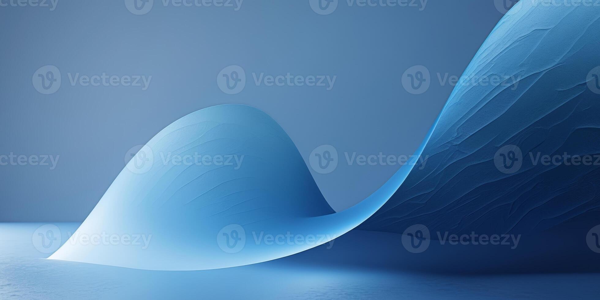 Light blue illumination on a deep blue background featuring textured gradient effects for stunning banner creations and digital displays photo