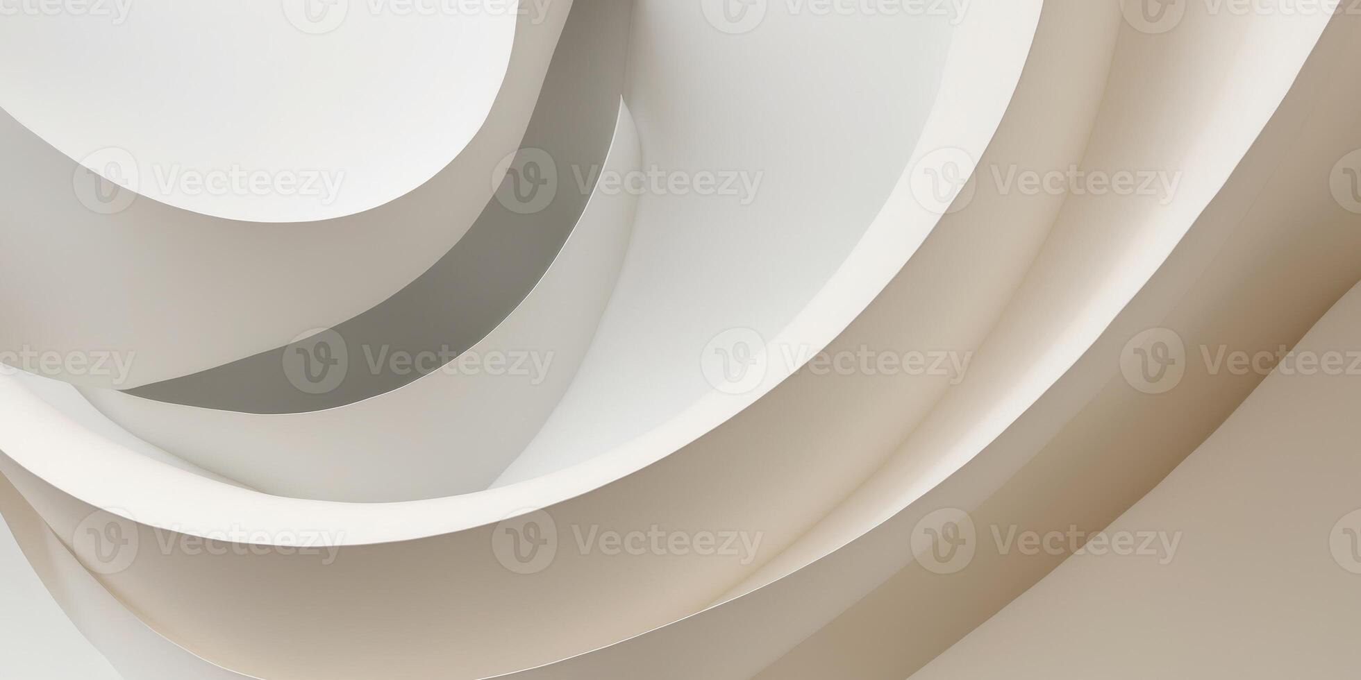 Abstract design featuring smooth curves and gradients in neutral tones. photo