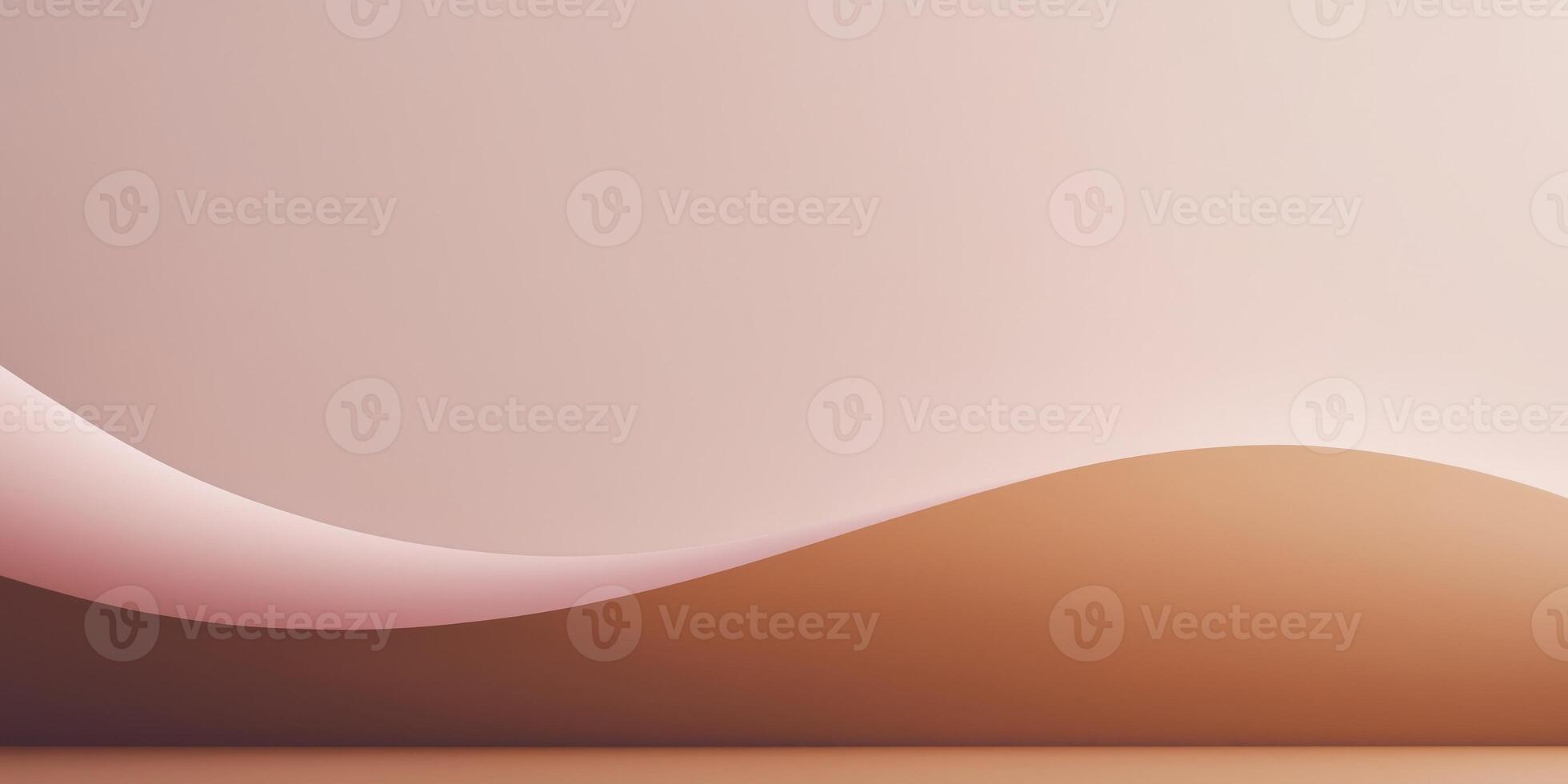 simple abstract gradient background with soft transition from light pink to brown. photo