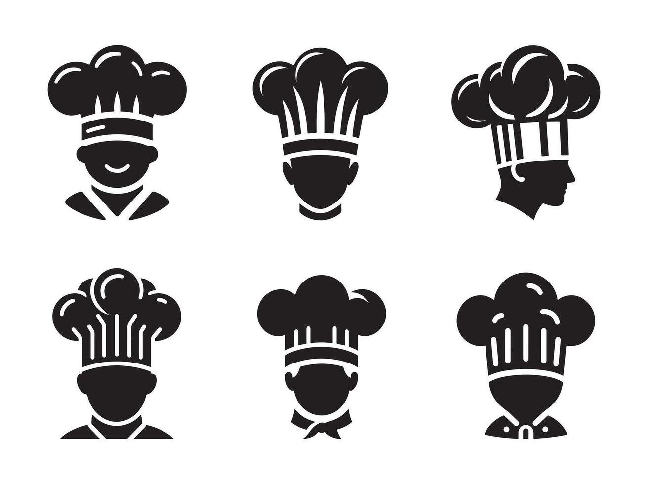 Professional chef set , illustration vector