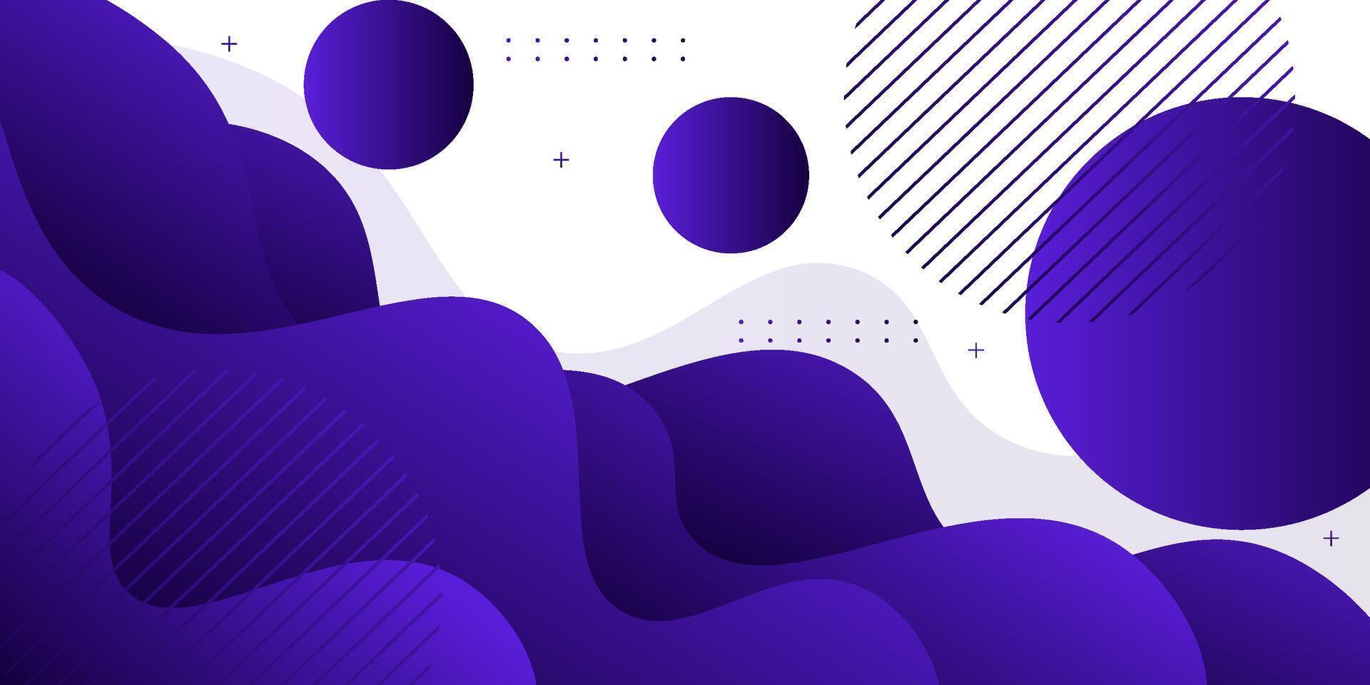 Modern abstract fluid background with blue wave design. eps10 vector