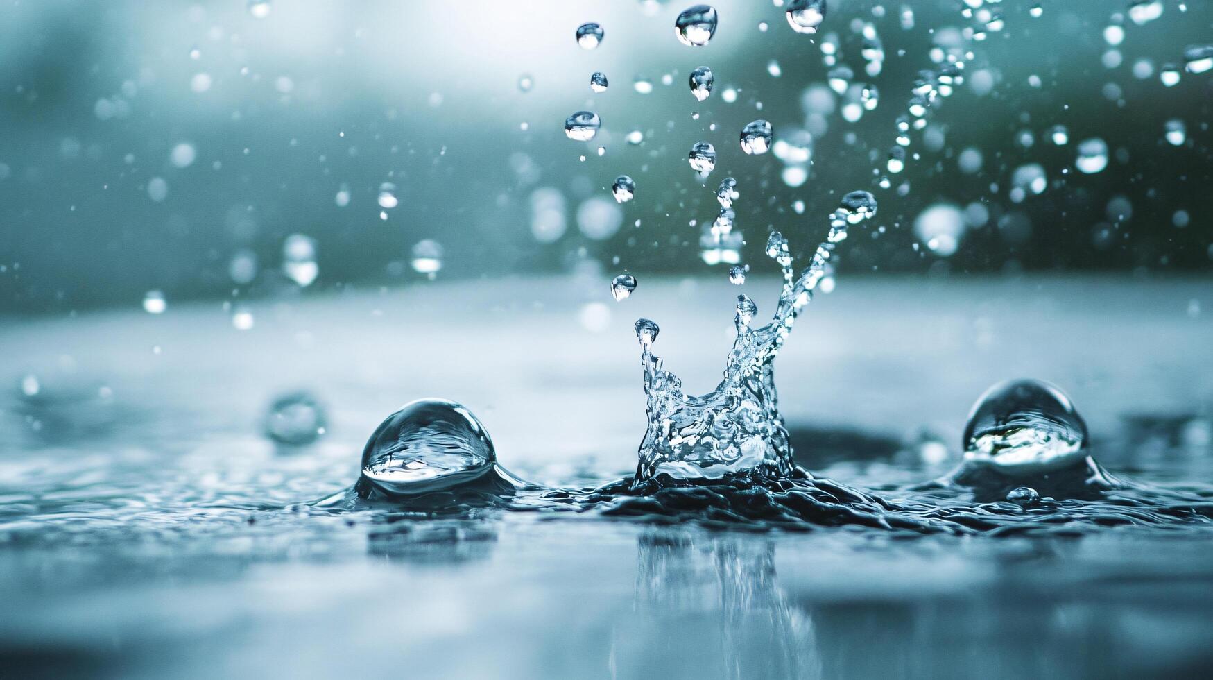 A splash of water is captured in a photography photo