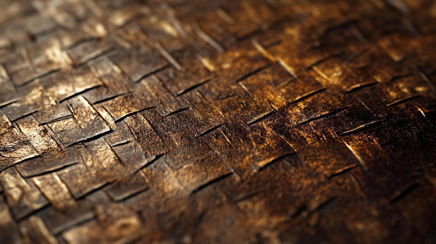 A brown and gold patterned surface with a lot of detail photo