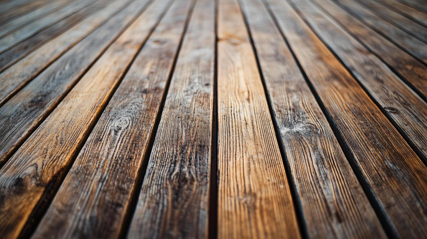 A wooden floor with a grainy texture and a light brown color backdrop photo
