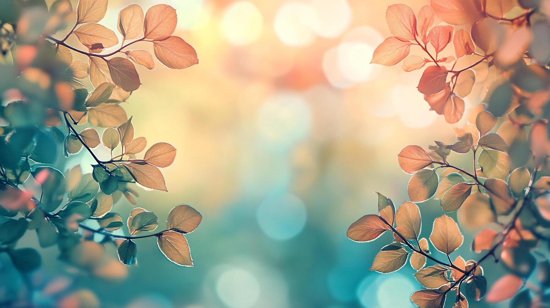 A beautiful leafy tree with a blue sky in the background photo
