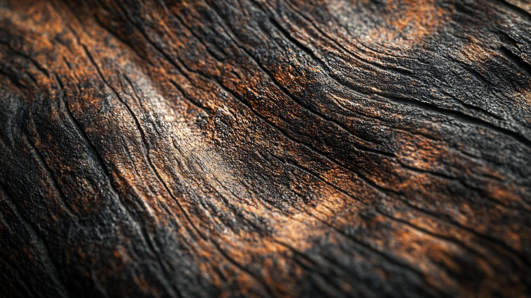 The image is of a piece of wood with a grainy texture and a brownish color photo