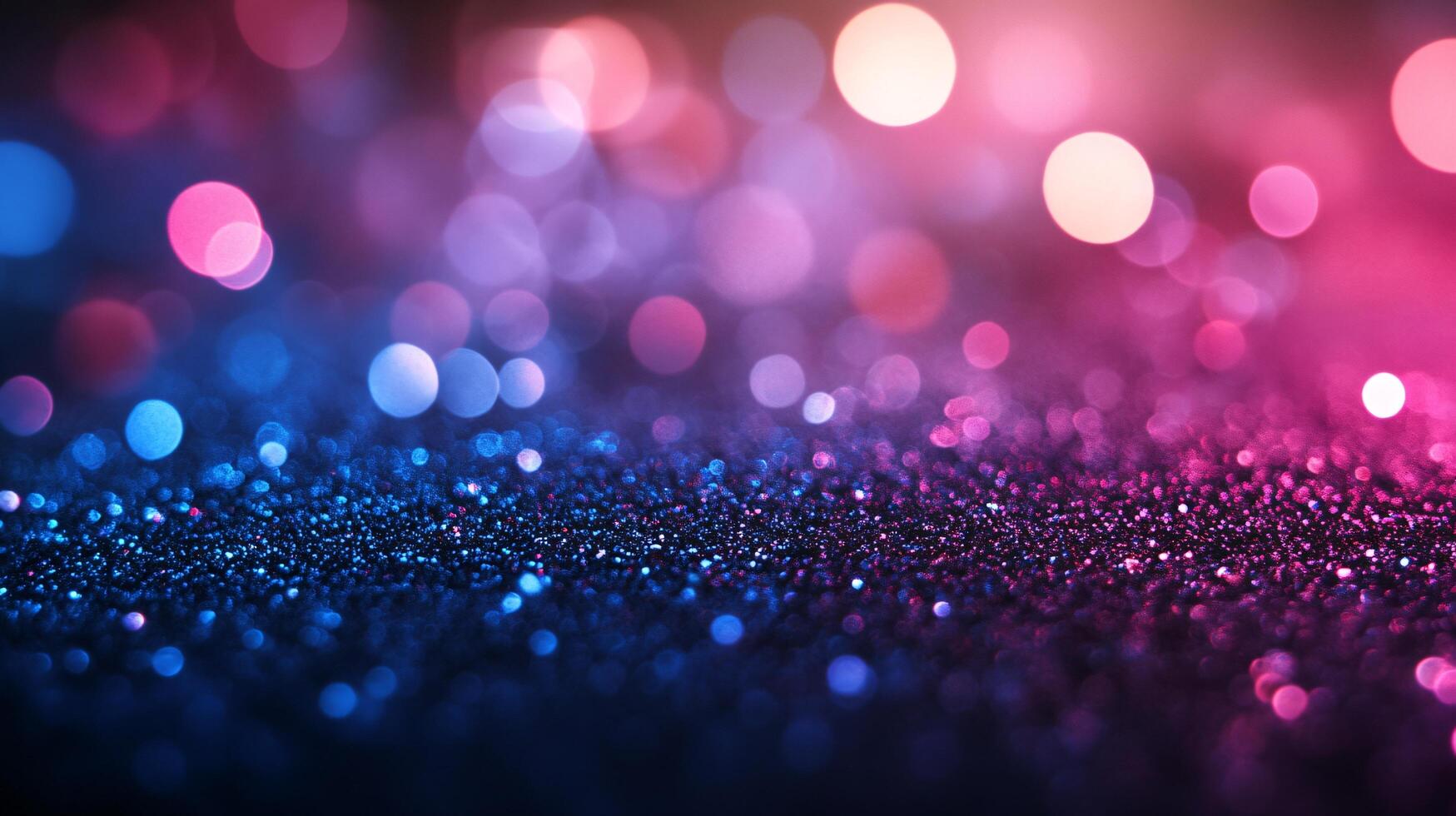 A blurry image of a blue and purple background with many small dots photo