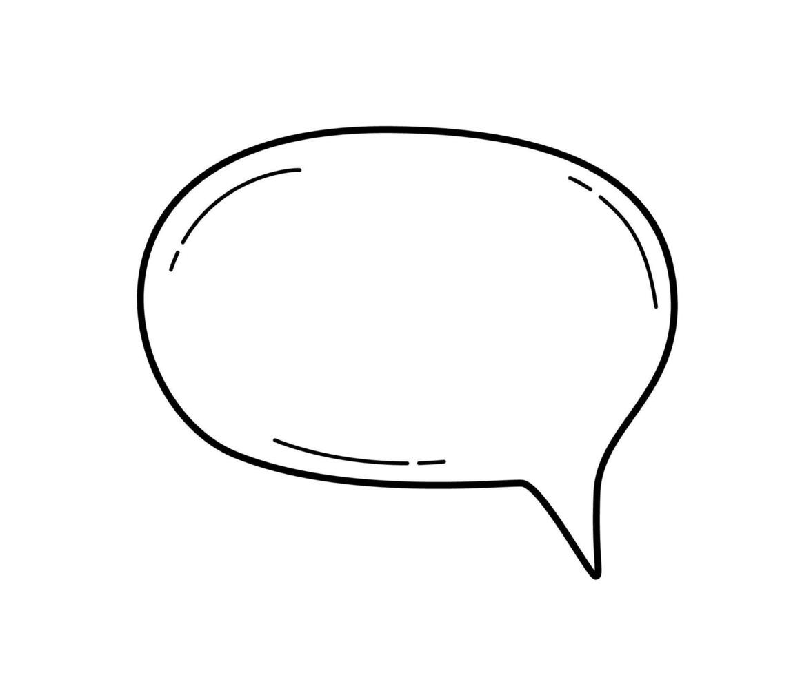 Speech bubbles illustration for conceptual design. vector