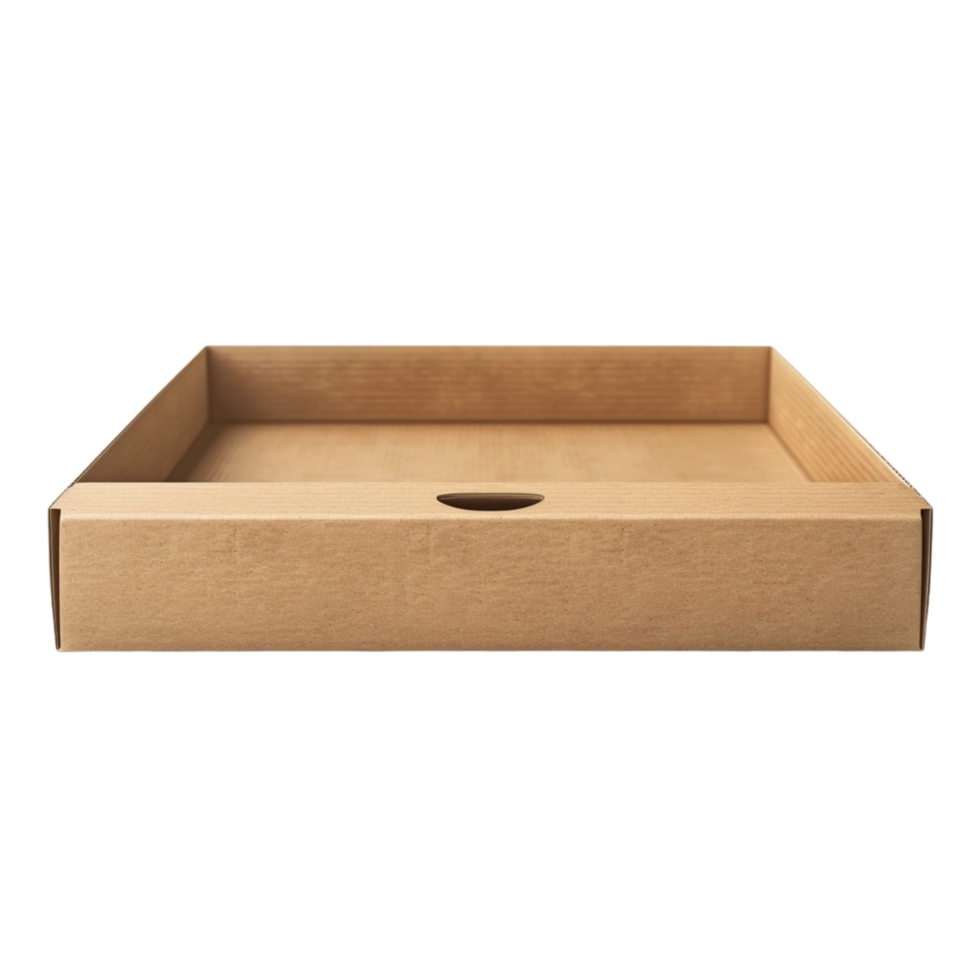 Wooden drawer on transparent background png