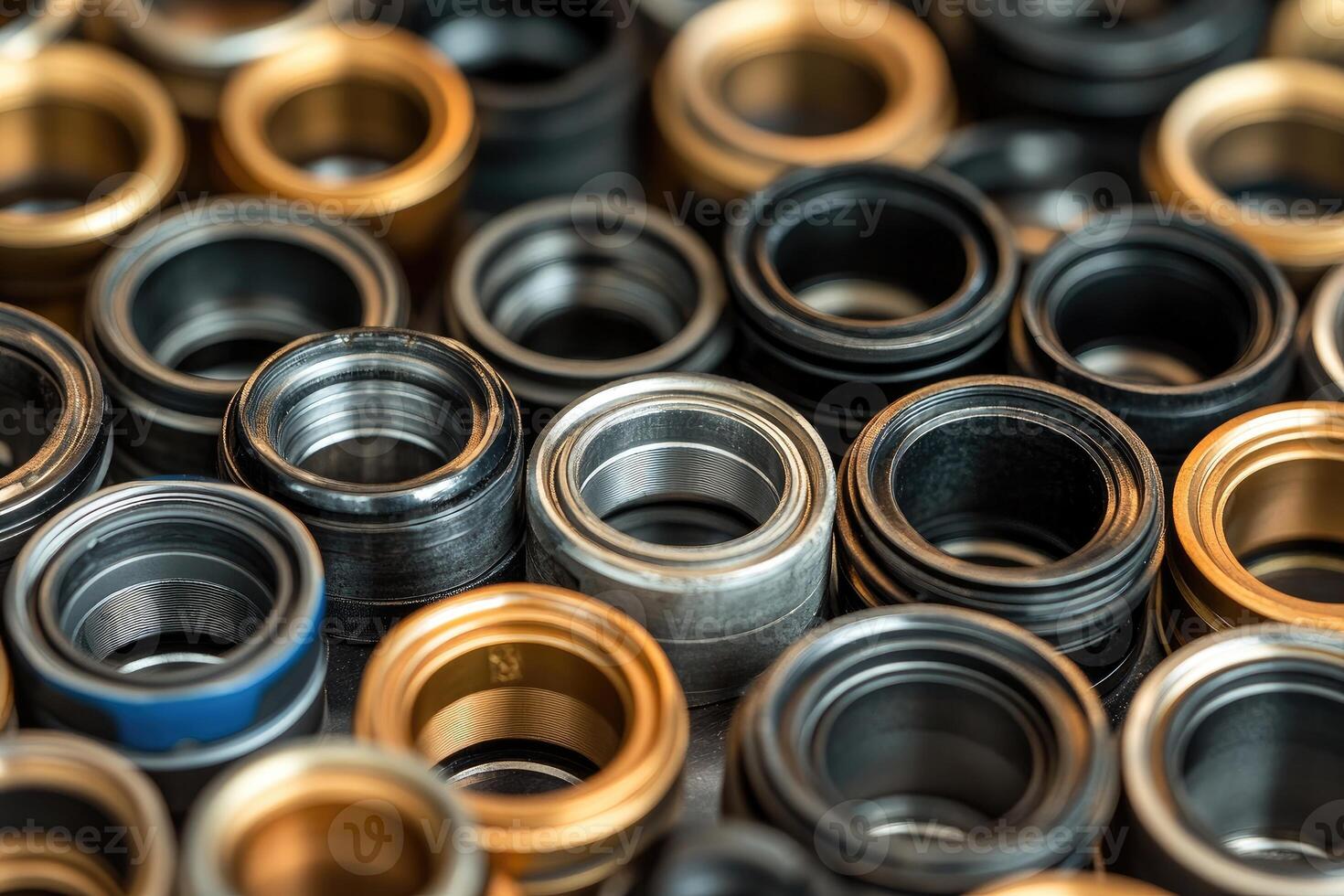 Hydraulic fittings and connectors providing secure and leak-free connections in industrial applications photo