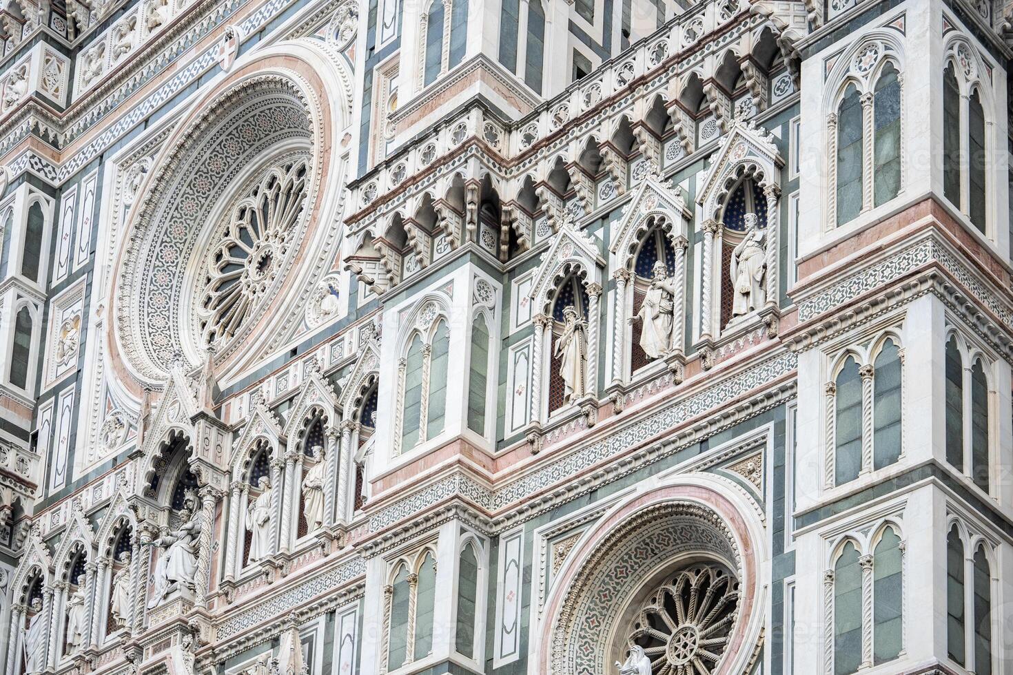 Famous Santa Maria del Fiore cathedral in Florence photo