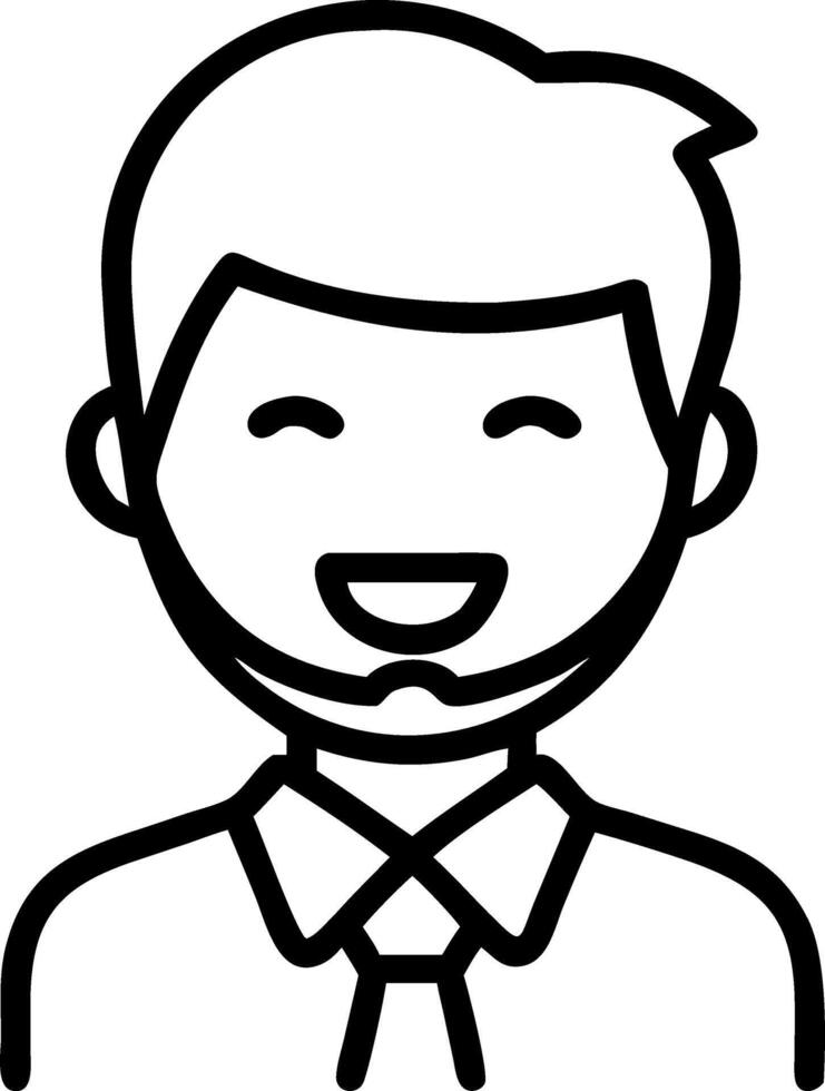 Young happy Indian business executive smiles while looking at camera posing in office as professional teacher ethnic bearded entrepreneur or manager close up face headshot portrait vector