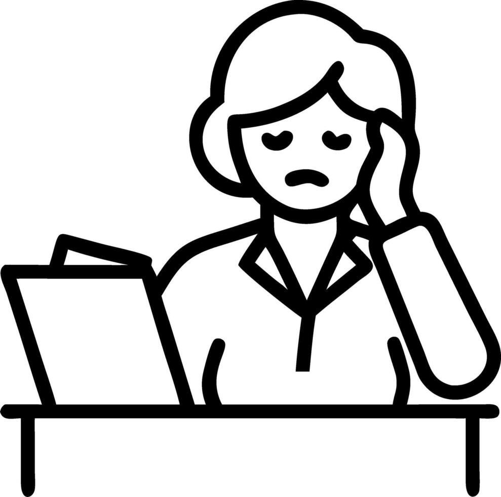 Worried mature professional business woman reading bad news in document at work tired upset busy 40s middle aged businesswoman feeling stress looking at paper bill having problem i vector