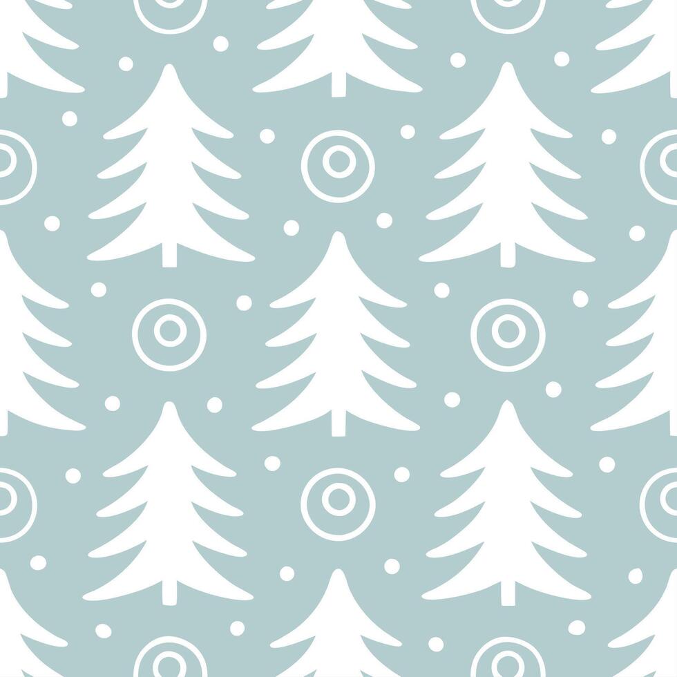 Winter snow seamless pattern with swirling snowflakes and icy blue tones for a peaceful frosty atmosphere Set 2 vector