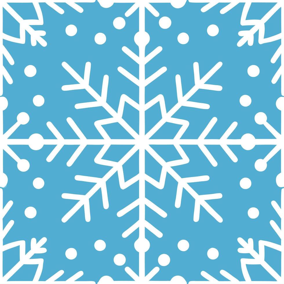 Winter snow seamless pattern with heavy snowflakes and layered snowdrifts for a dramatic winter effect vector