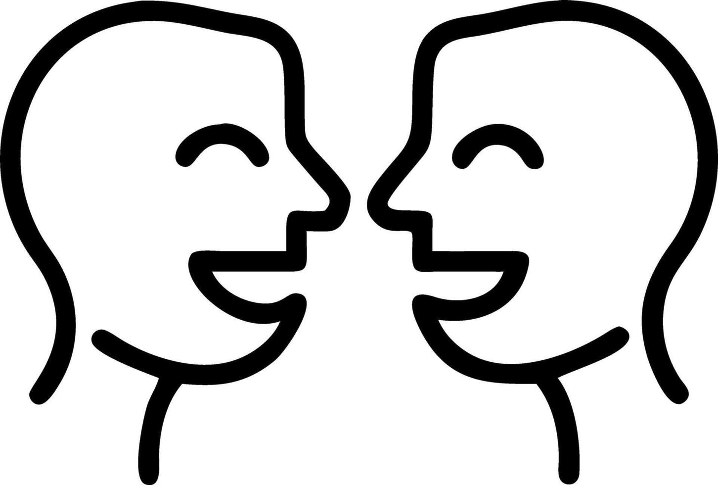 Under faded backdrop levity and laughter joy lightheartedness actors swap absurd compliments praising muddy boots nonsense painting scene bright smiles vector