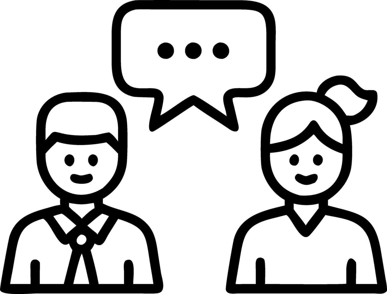 Two happy diverse business people professional employees workers having discussion working together having fun at office meeting Indian teacher and Latin student having friendly c vector