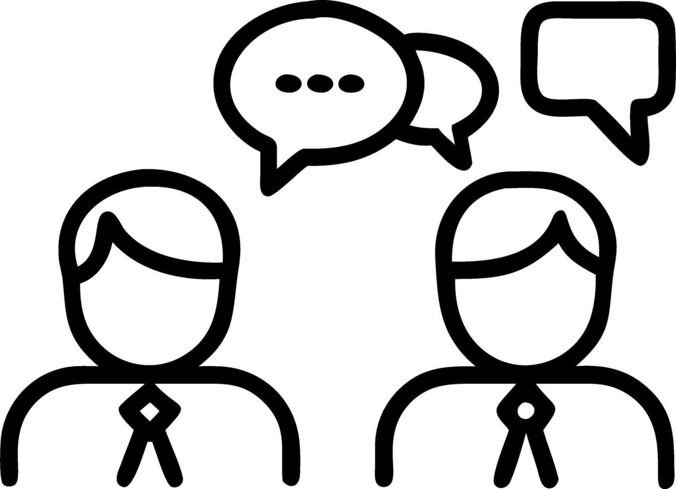 Two happy diverse business professionals and employees discuss and work together having fun during an office meeting Indian teacher and Latin student engage in friendly conversati vector