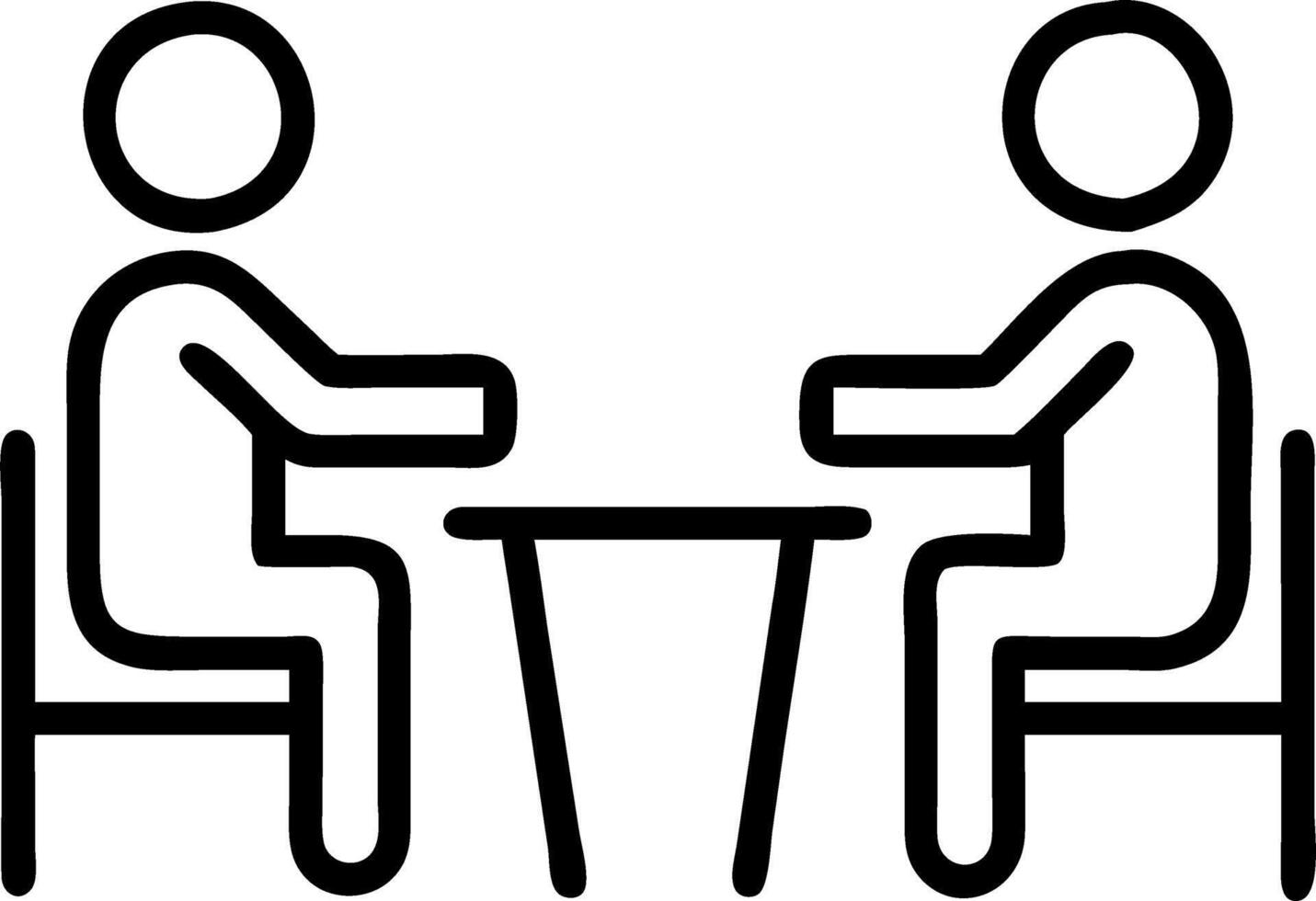 Two diverse business executives negotiate financial partnership contracts at board meeting consulting clients in office vector