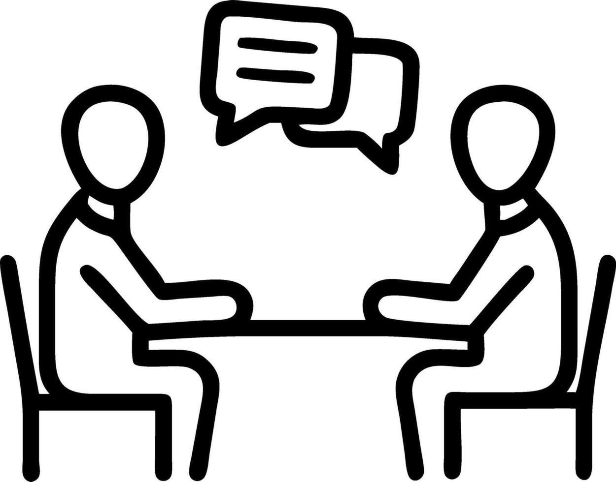 Two busy happy diverse male employees checking documents talking in office vector