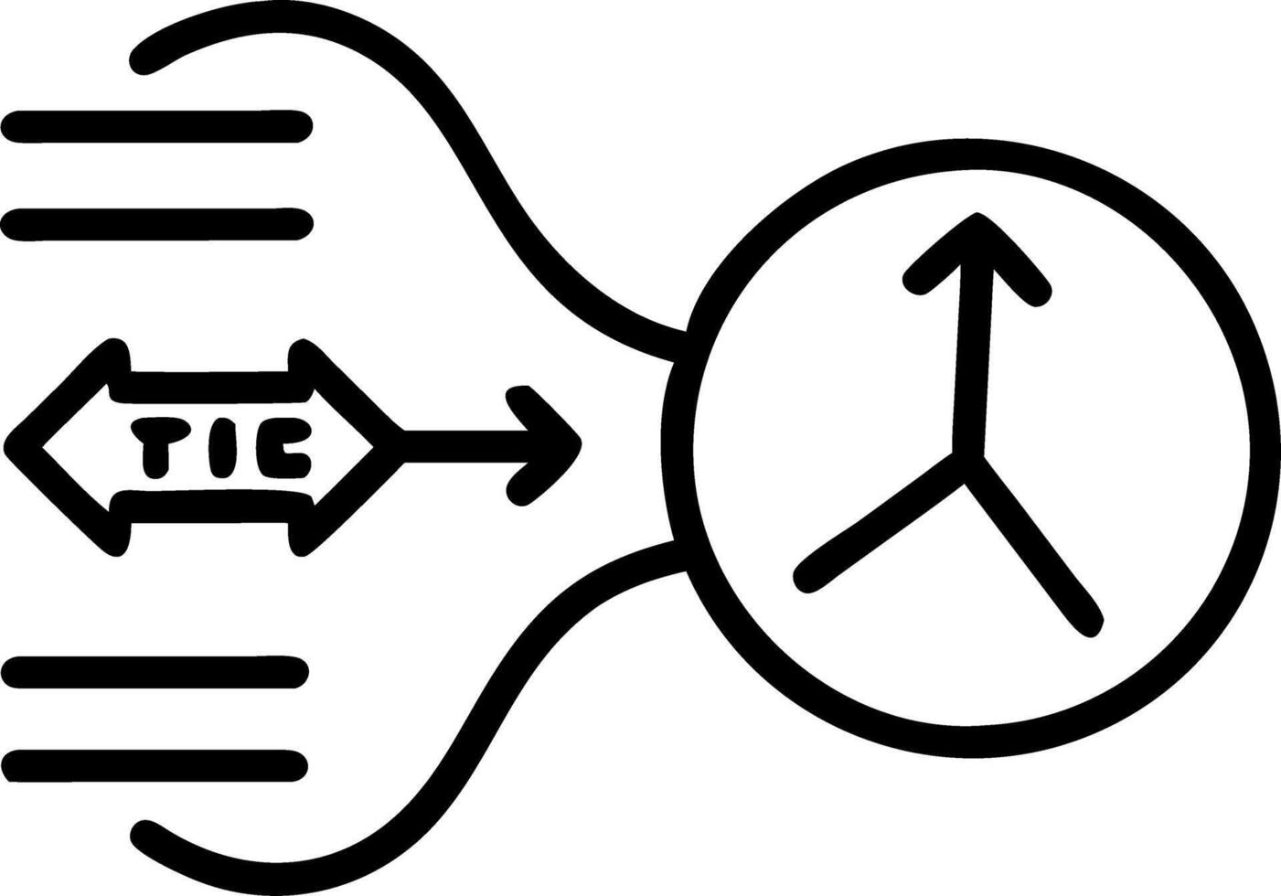 Time Warp Historical Fiction vector