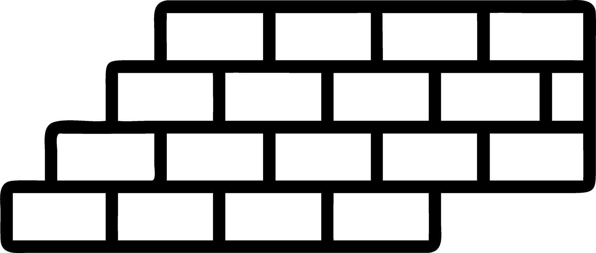 The black wall surface uses a lot of bricks or old black brick wall abstract pattern put together beautifully dark background vector