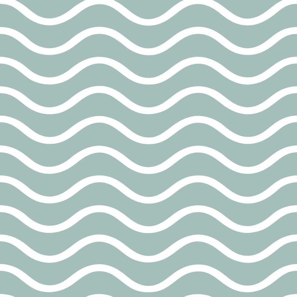 Subtle summer waves seamless pattern with soft undulating lines and muted tones for a peaceful coastal effect Set 2 vector