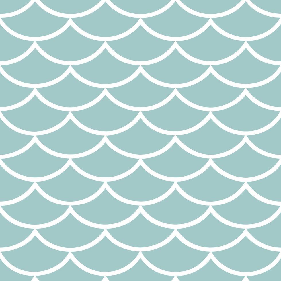 Subtle summer waves seamless pattern with soft undulating lines and muted tones for a peaceful coastal effect vector