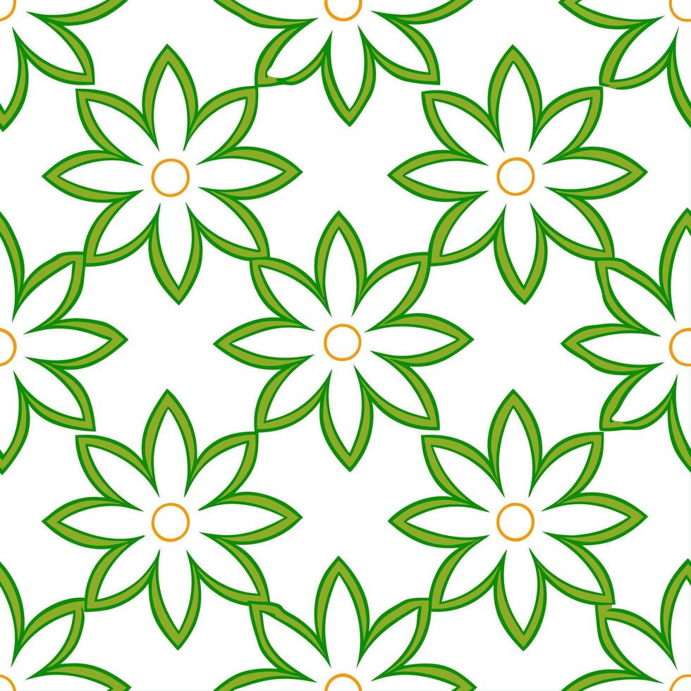 Spring floral seamless pattern with lush petals and a fresh bright color palette perfect for modern designs vector