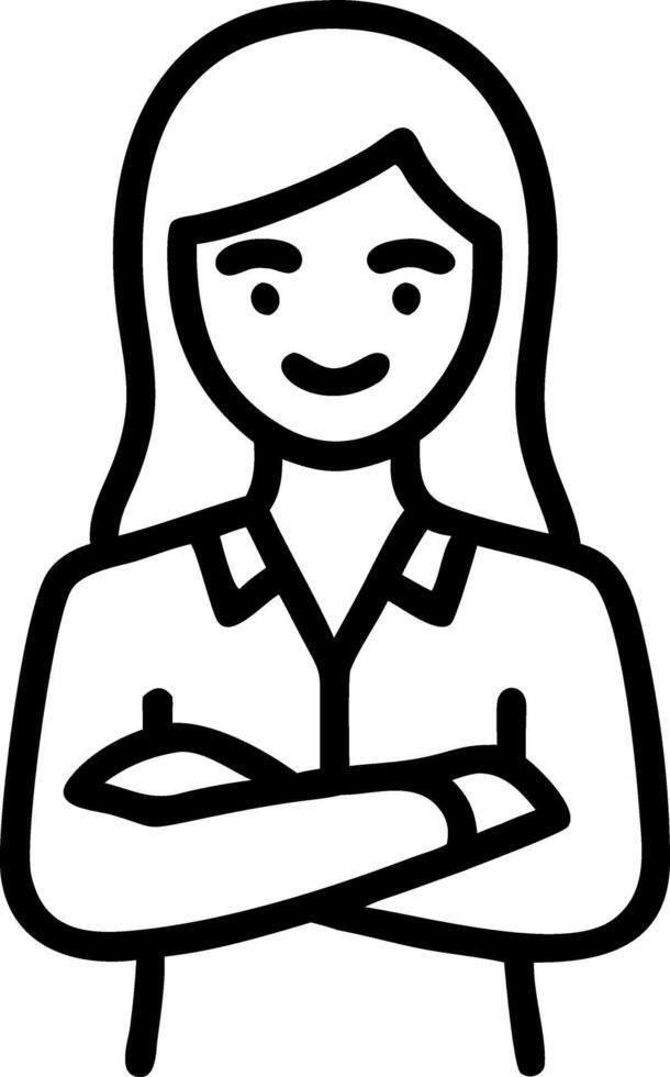 Smiling Indian young sales professional woman with arms crossed looking at camera isolated on grey blank studio background happy female student saleswoman girl posing on gray wall vector