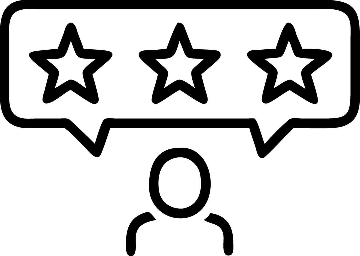 Professional managing customer feedback with holographic star rating systems vector