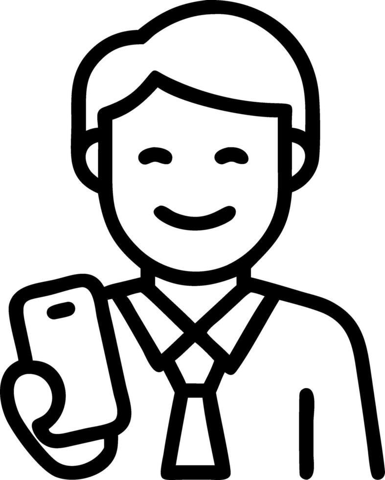 Portrait of happy African business man employee or student using smartphone at work smiling young adult male professional worker holding cell phone smart mobile tech working standi Set 15 vector