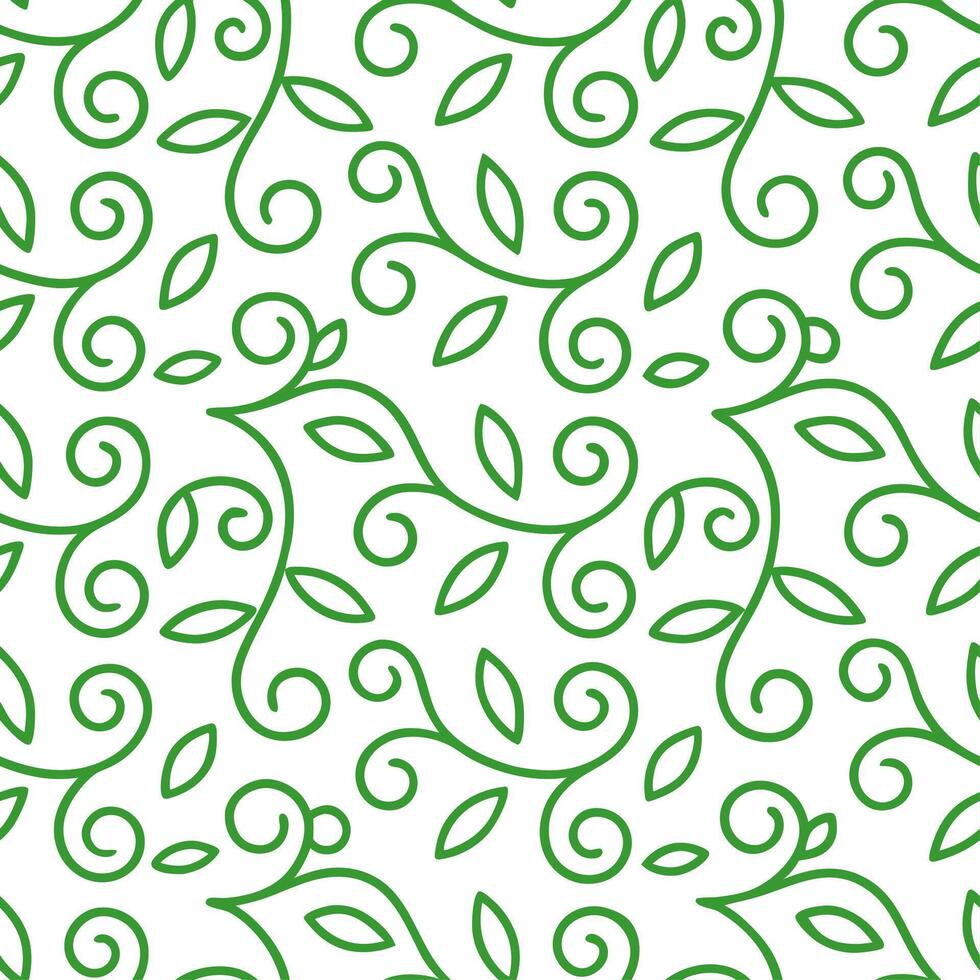 Playful spring nature seamless pattern with whimsical tree shapes and colorful blossoms for cheerful designs vector