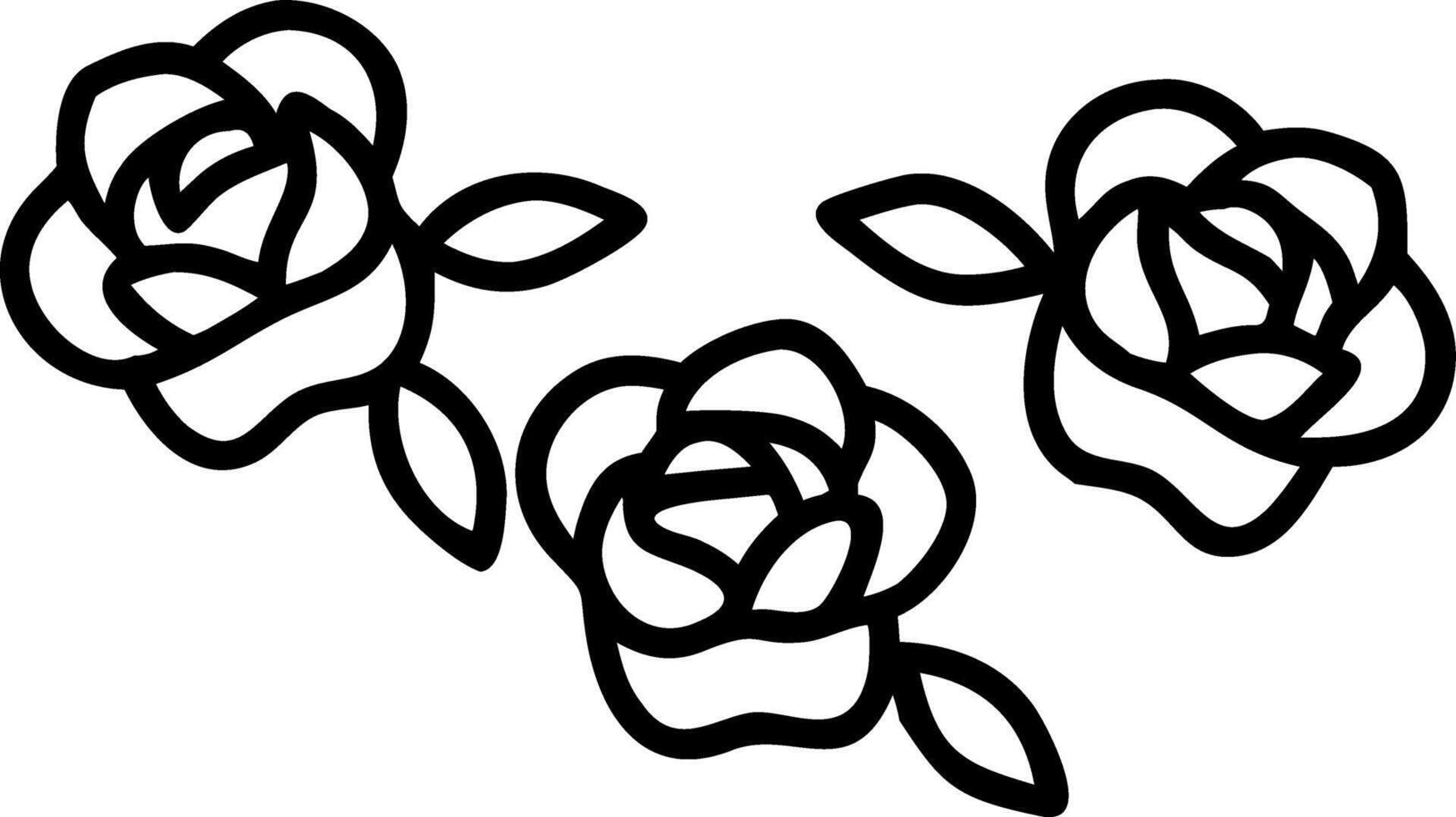 Natural fresh pink roses arranged in pattern for wallpaper top view of pink rose flowers as wall background vector