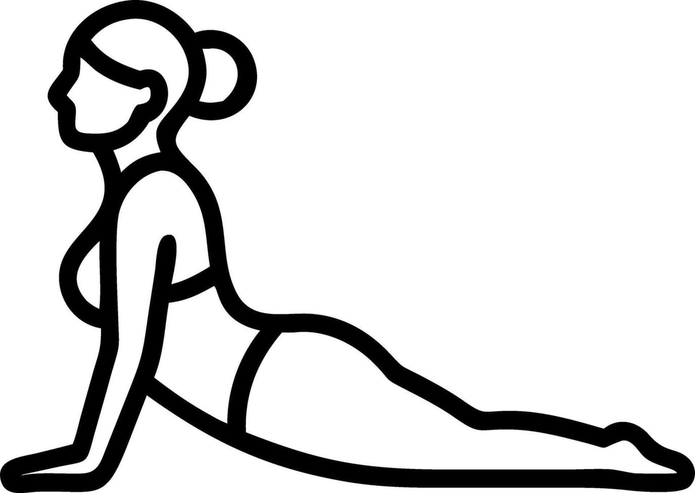 Mindful Hispanic woman practicing yoga in bright green park focusing on peace of mind physical strength personal growth vector