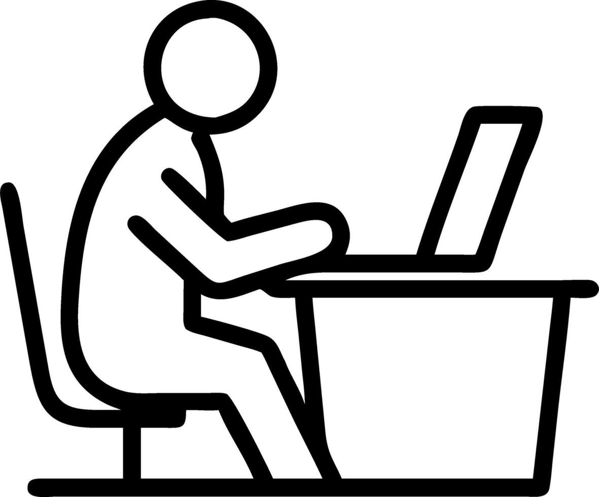 Middle aged busy professional businessman ceo writing notes learning online working in office mature male entrepreneur or executive sitting at work desk using laptop computer techn vector