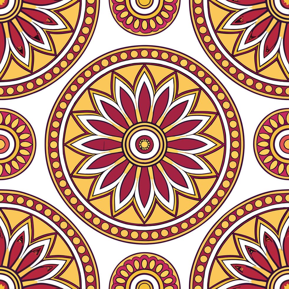 Local motifs seamless pattern with traditional patterns and vibrant colors for a rich cultural aesthetic Set 3 vector