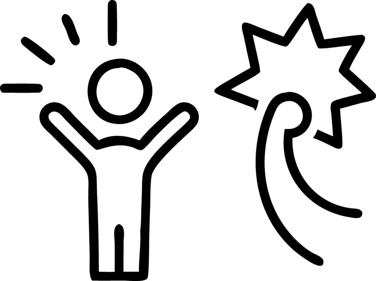 Levity and Laughter Hilarious Clips vector