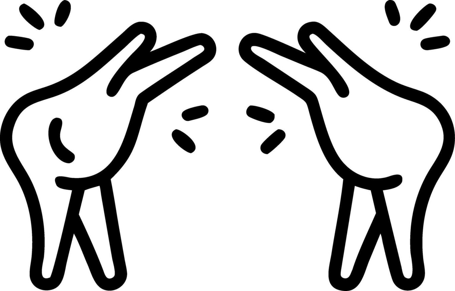 levity and laughter and glee and chuckles vector