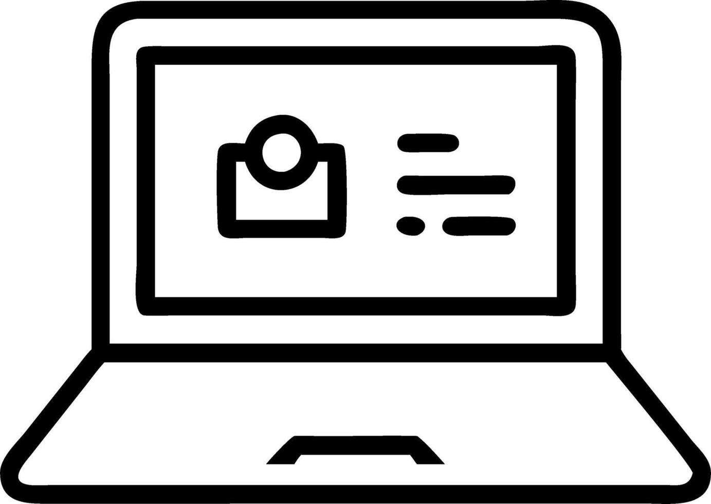 Laptop screen glowing with holographic insurance icons and text for showcasing comprehensive insurance plan displays vector