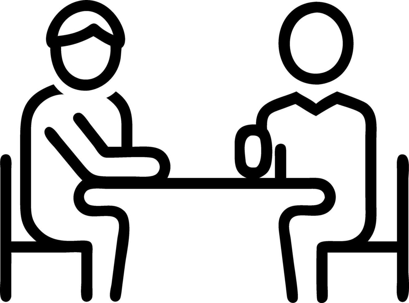 Indian male HR specialist manager listens to female Latin candidate during job interview consulting client at office meeting focusing on hiring employment human resources recruitme Set 2 vector