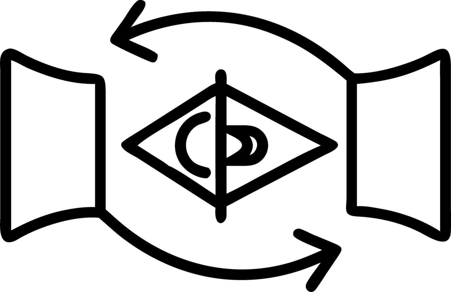 immersive appeal and design and perspective vector