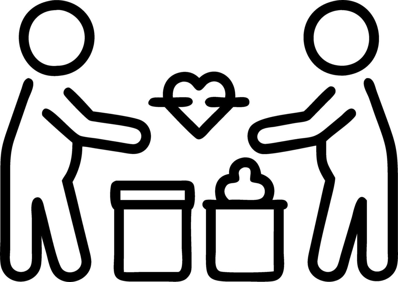 Imagine couple preparing vegan couple meal prep bundles gifting handcrafted treats celebrating milestones sparking heartfelt joy vector