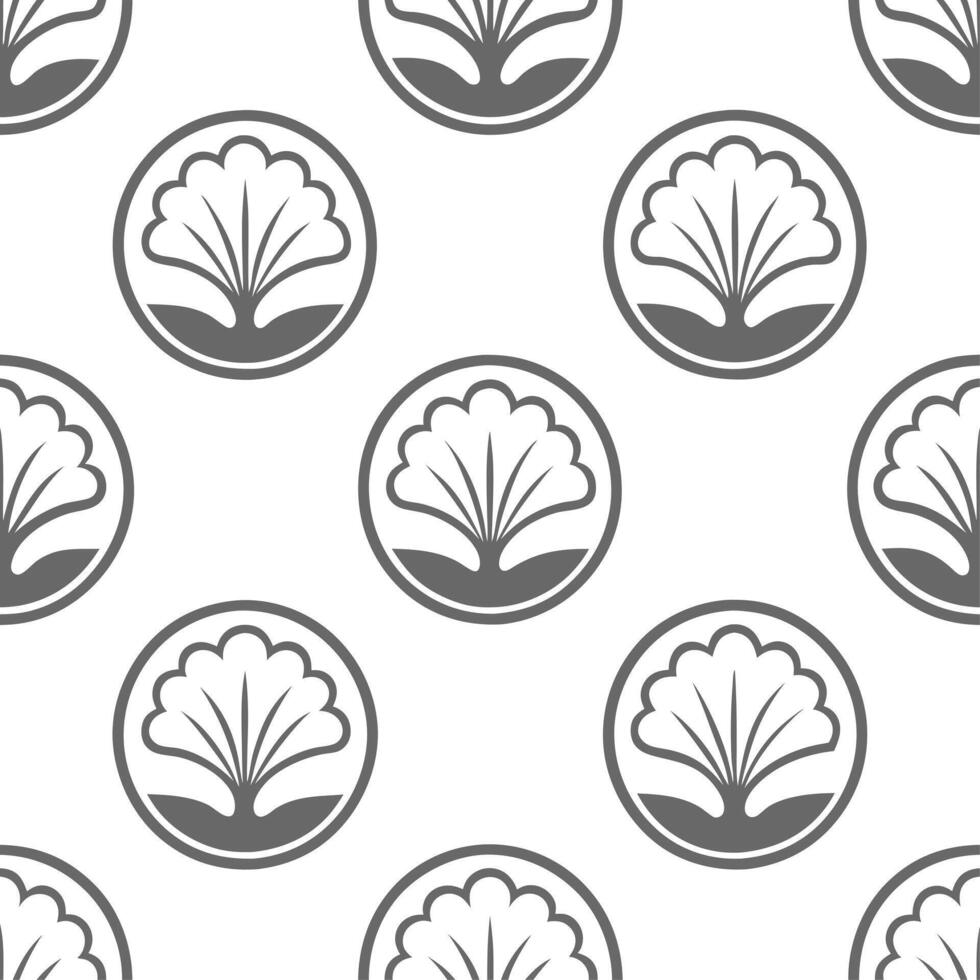 Illustrate a seamless pattern featuring retro polka dots in vibrant primary colors for a playful mid century modern theme Set 16 vector