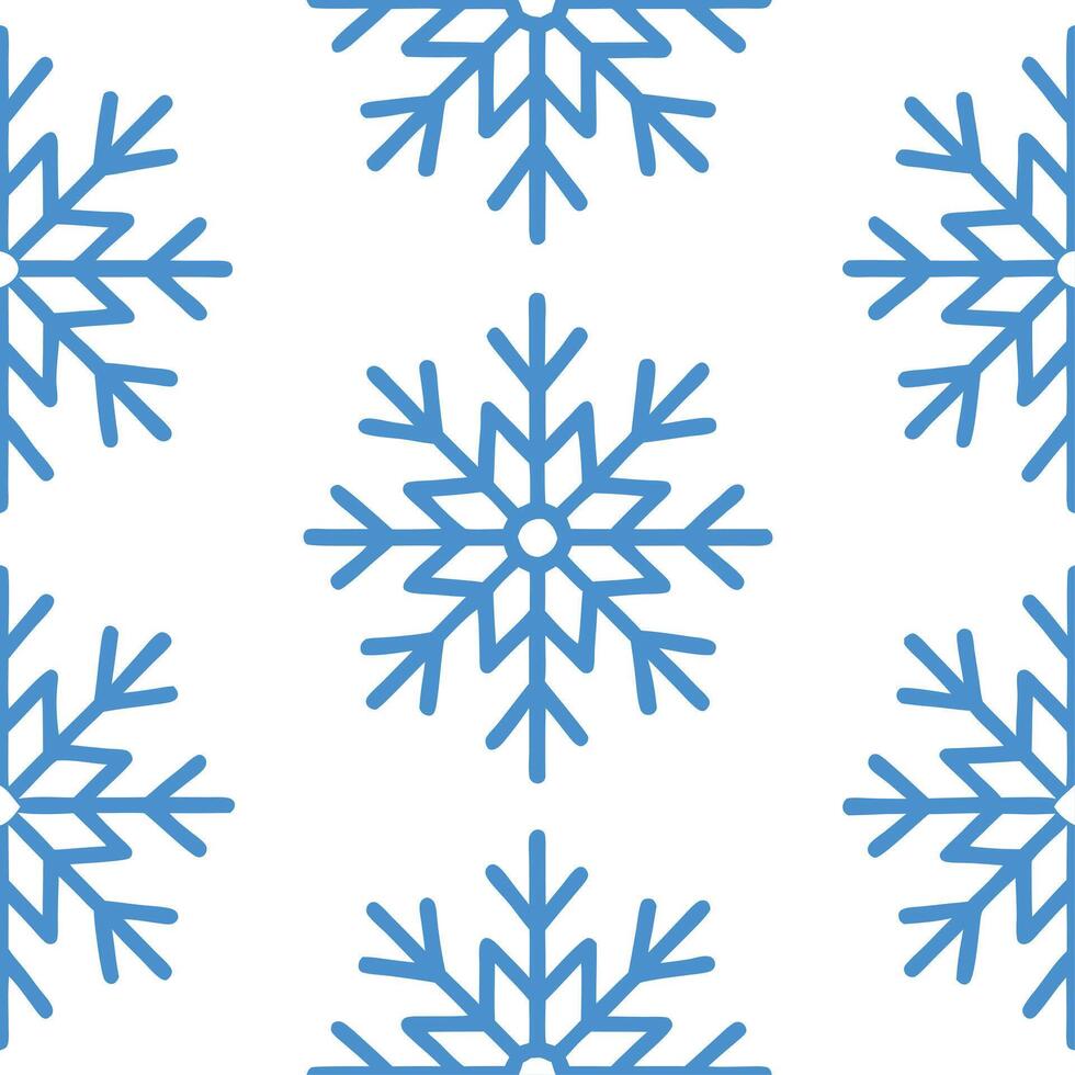 Icy snowdrift seamless tile pattern with rolling snow and sparkling frost vector