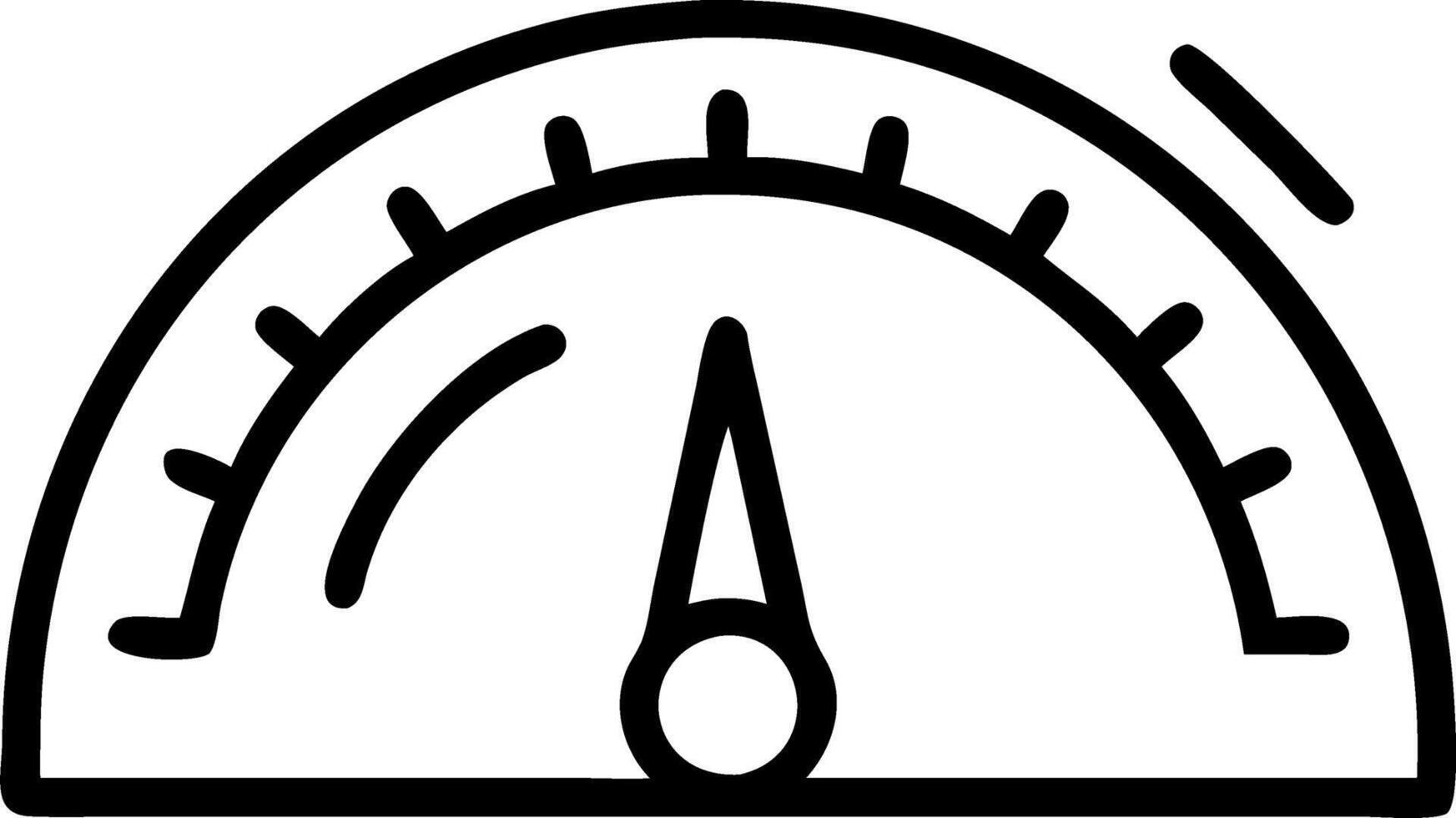 Holographic gauge showing Low Risk to High Risk zones with needle pointing to specific area to illustrate risk assessment in business analysis vector