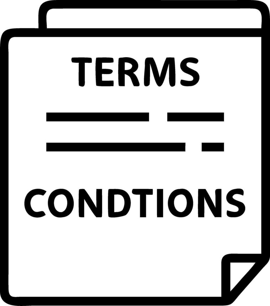 Holographic display of terms and conditions being approved digitally representing policy agreement vector