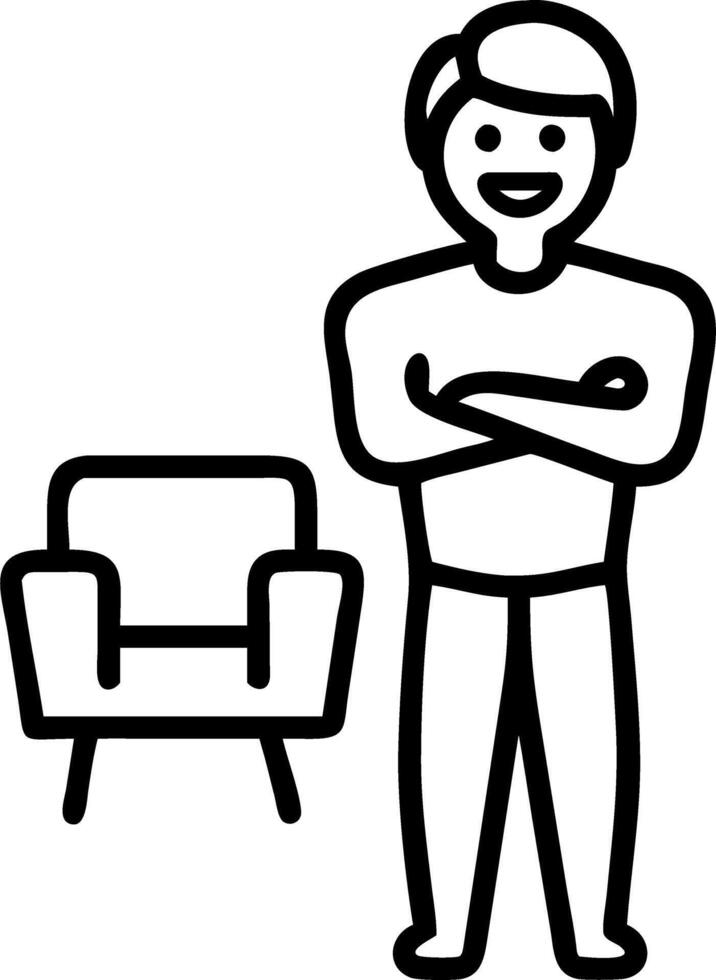 Happy confident middle aged senior man standing with arms crossed at home smiling older mature 50 years old handsome man looking at camera posing in modern house living room vertic Set 2 vector